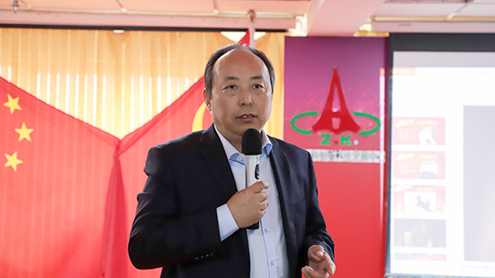 李诗昌董事长为启动大会致辞